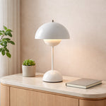 Elegante kabellose Tischlampe mit dimmbarem LED-Licht