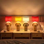 Tischlampe | Sanftes Licht | Platzsparendes Design | LumoGlow