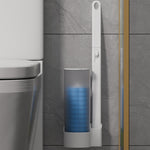 Einweg-Toilettenbürste | Antibakteriell | Hygienische Schwammköpfe | HygienePro