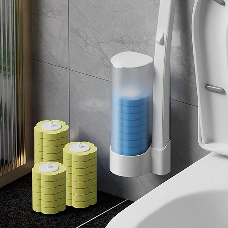 Einweg-Toilettenbürste | Antibakteriell | Hygienische Schwammköpfe | HygienePro