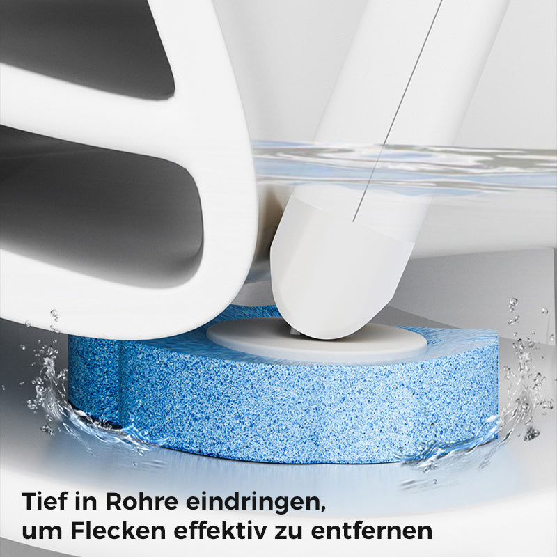 Einweg-Toilettenbürste | Antibakteriell | Hygienische Schwammköpfe | HygienePro