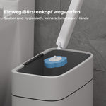 Einweg-Toilettenbürste | Antibakteriell | Hygienische Schwammköpfe | HygienePro