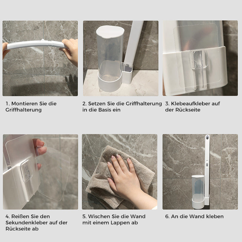 Disposable toilet cleaner with innovative sponge heads