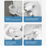 Disposable toilet cleaner with innovative sponge heads