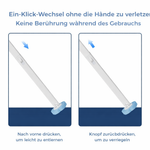 Toilettenbürsten-Set | Hygienische Reinigung | Einweg-System | HygienePro