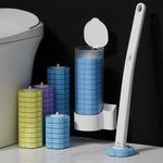 Toilettenbürsten-Set | Hygienische Reinigung | Einweg-System | HygienePro