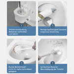 Toilettenbürsten-Set | Hygienische Reinigung | Einweg-System | HygienePro