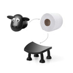 Freistehender Toilettenpapierhalter | Charmante Baddeko im Schafdesign