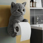 Kreativer Toilettenpapierhalter mit Katzenmotiv – Stilvoll & Praktisch