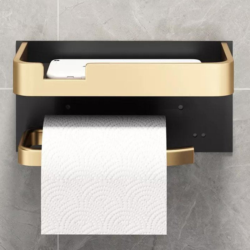 Praktischer Toilettenpapierhalter mit Ablage für Ihr Bad