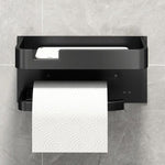 Praktischer Toilettenpapierhalter mit Ablage für Ihr Bad