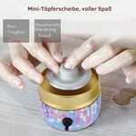 Kreative Keramikdrehscheibe | Kompakte Mini-Töpferscheibe für Zuhause