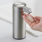 Hygienischer Seifenspender mit Sensor - Edelstahl-Design