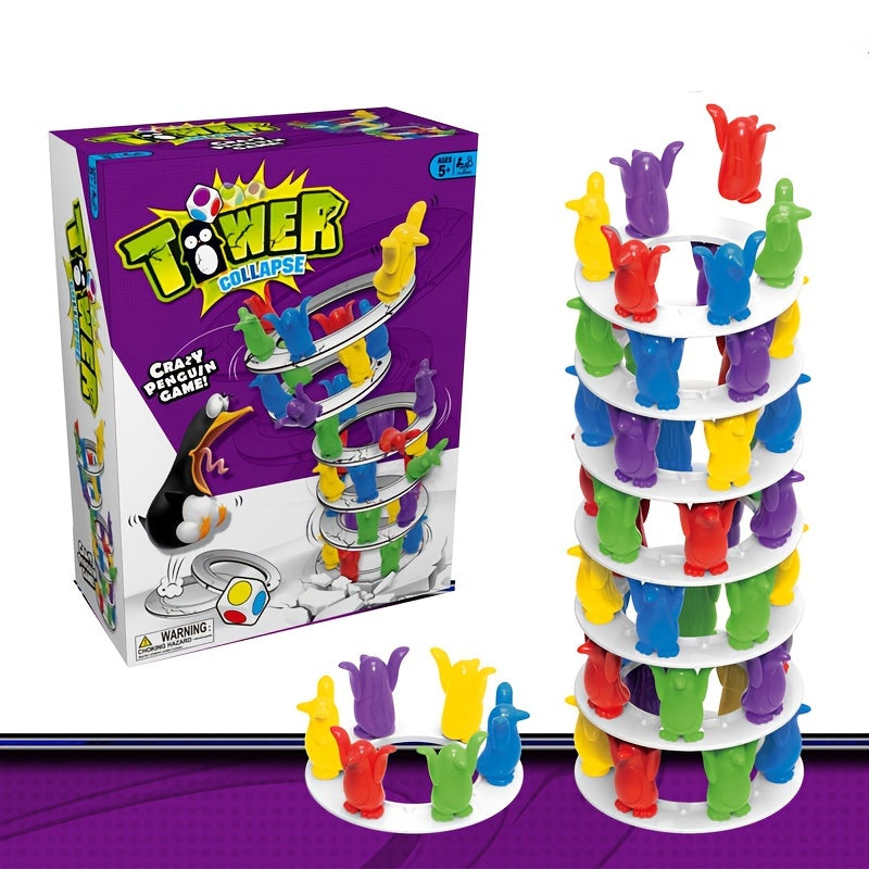 Wobbly Penguin Tower – The exciting balancing game for the whole family
