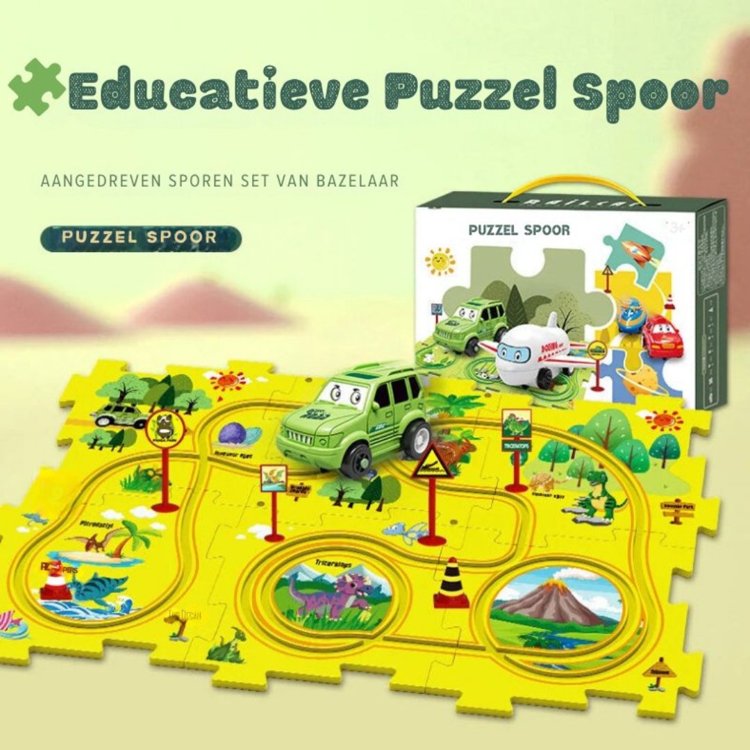 Toy Car Set - Learning Play Mat for Kids