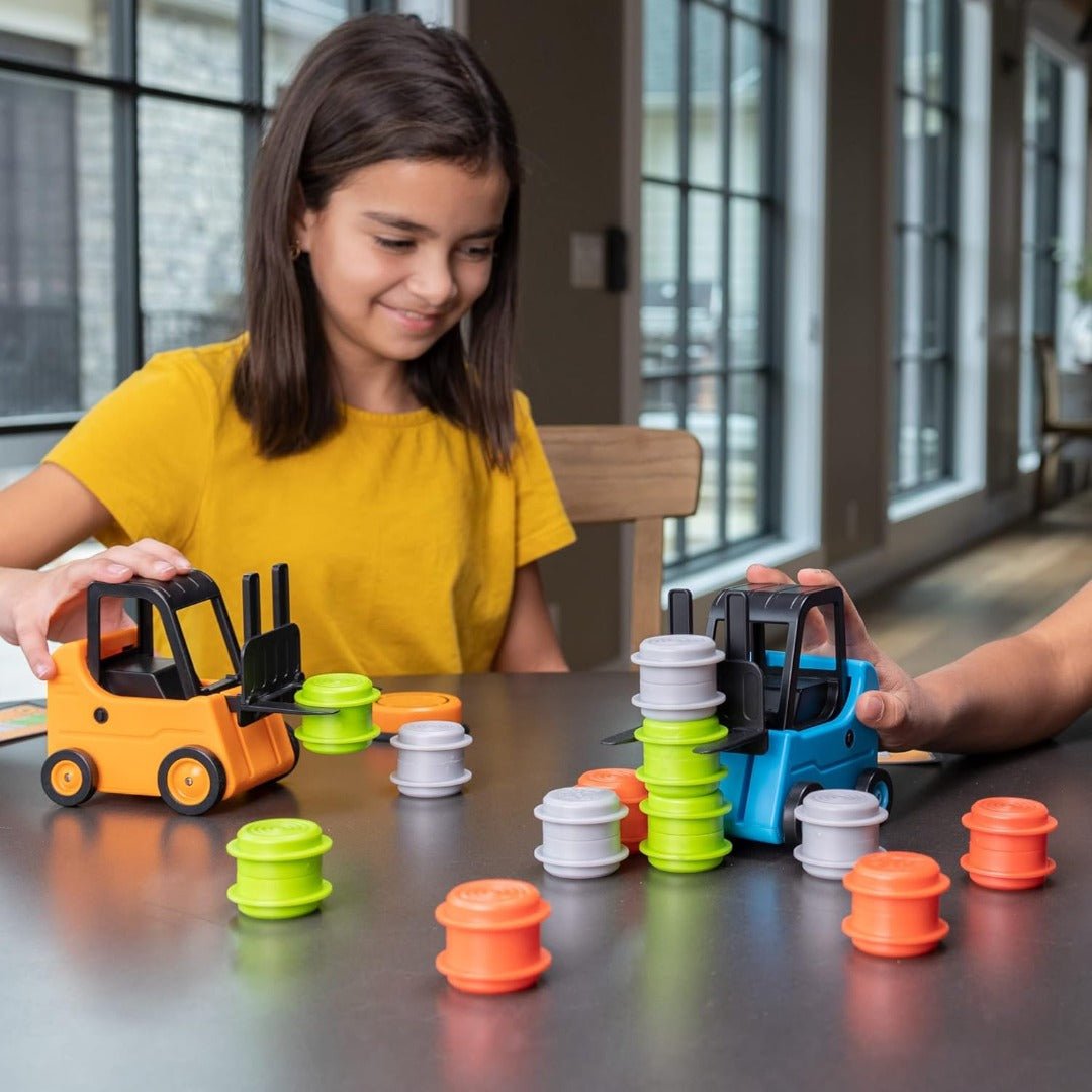 Learning Fun with the Stacking Game - Forklift Adventures