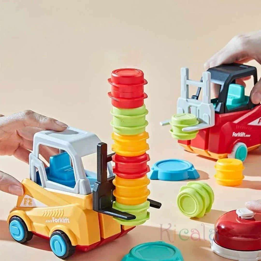 Learning Fun with the Stacking Game - Forklift Adventures
