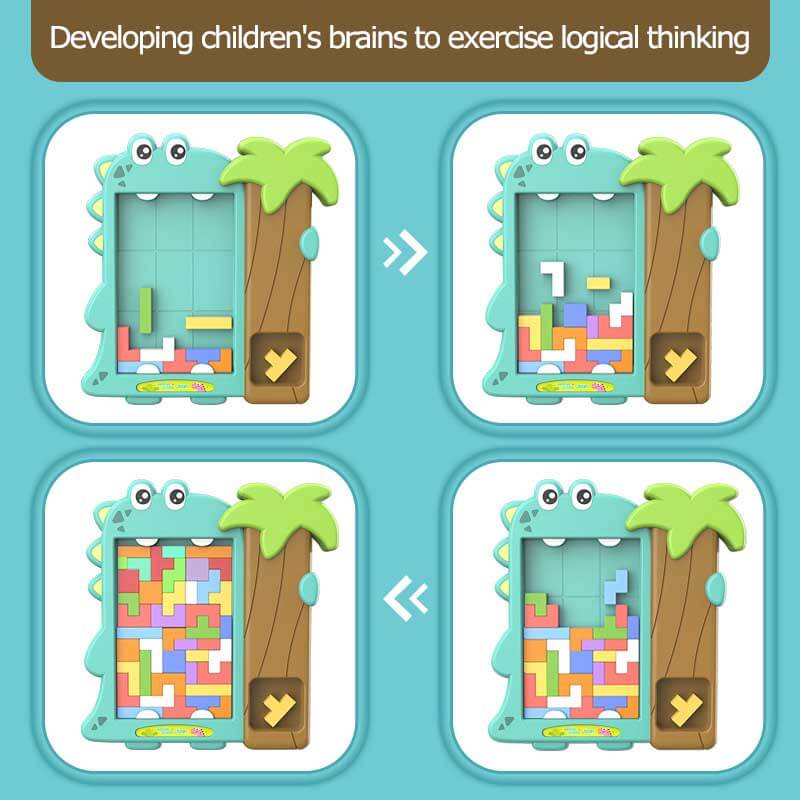 ToysDino - Interactive Dinosaur Block Puzzle for Kids