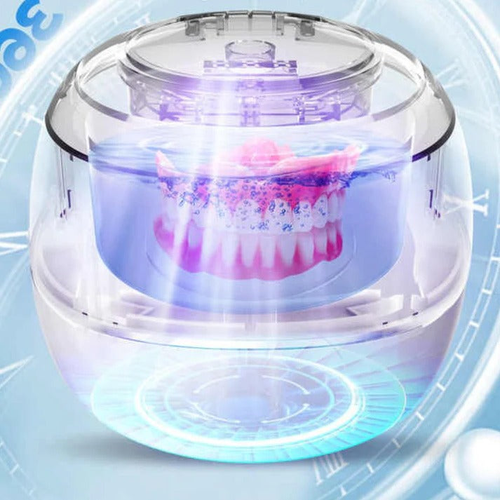 Revolutionary Portable Ultrasonic Cleaning Machine for Dentures