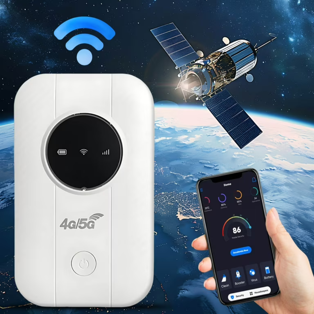 Mobiler 4G LTE Router | Schnelles 150 Mbps WLAN für unterwegs