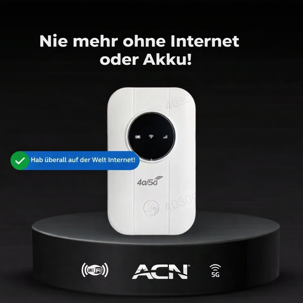 Mobiler 4G LTE Router | Schnelles 150 Mbps WLAN für unterwegs