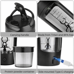 Kompakter Mixer | Wiederaufladbarer Selbstmisch-Mixer | SmoothieGenie