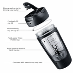 Kompakter Mixer | Wiederaufladbarer Selbstmisch-Mixer | SmoothieGenie