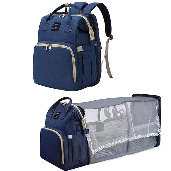 Comfortable Backpack with Integrated Travel Bed
