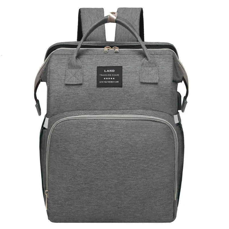 Comfortable Backpack with Integrated Travel Bed