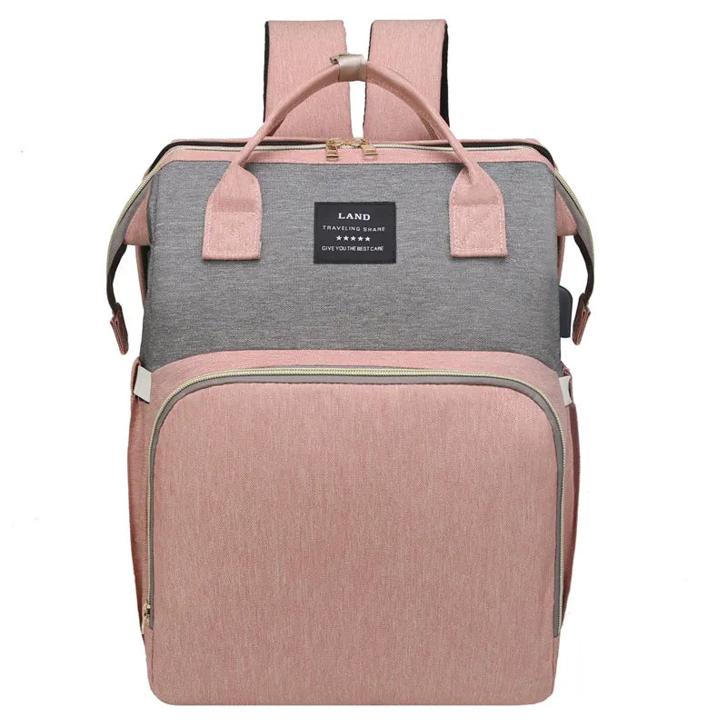 Comfortable Backpack with Integrated Travel Bed