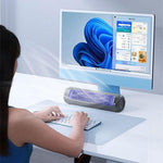 Airy Companion – Mobile Table Fan with Battery and 90° Oscillation