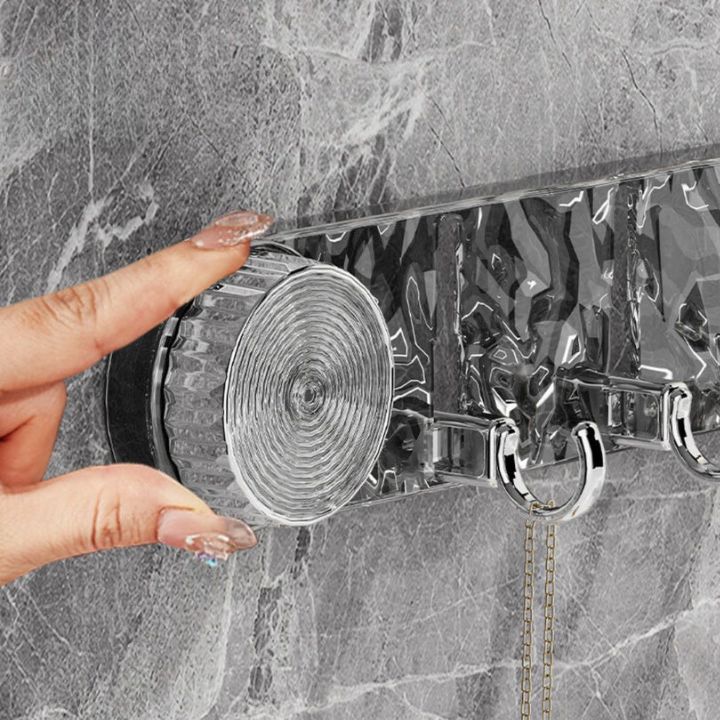 Klarer Saugnapf Schlüsselhalter für Wand – Stabiler Haken für Schlüssel und Accessoires