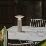 Stylish Table Lamp – Rechargeable LED Lighting with Dimming Function