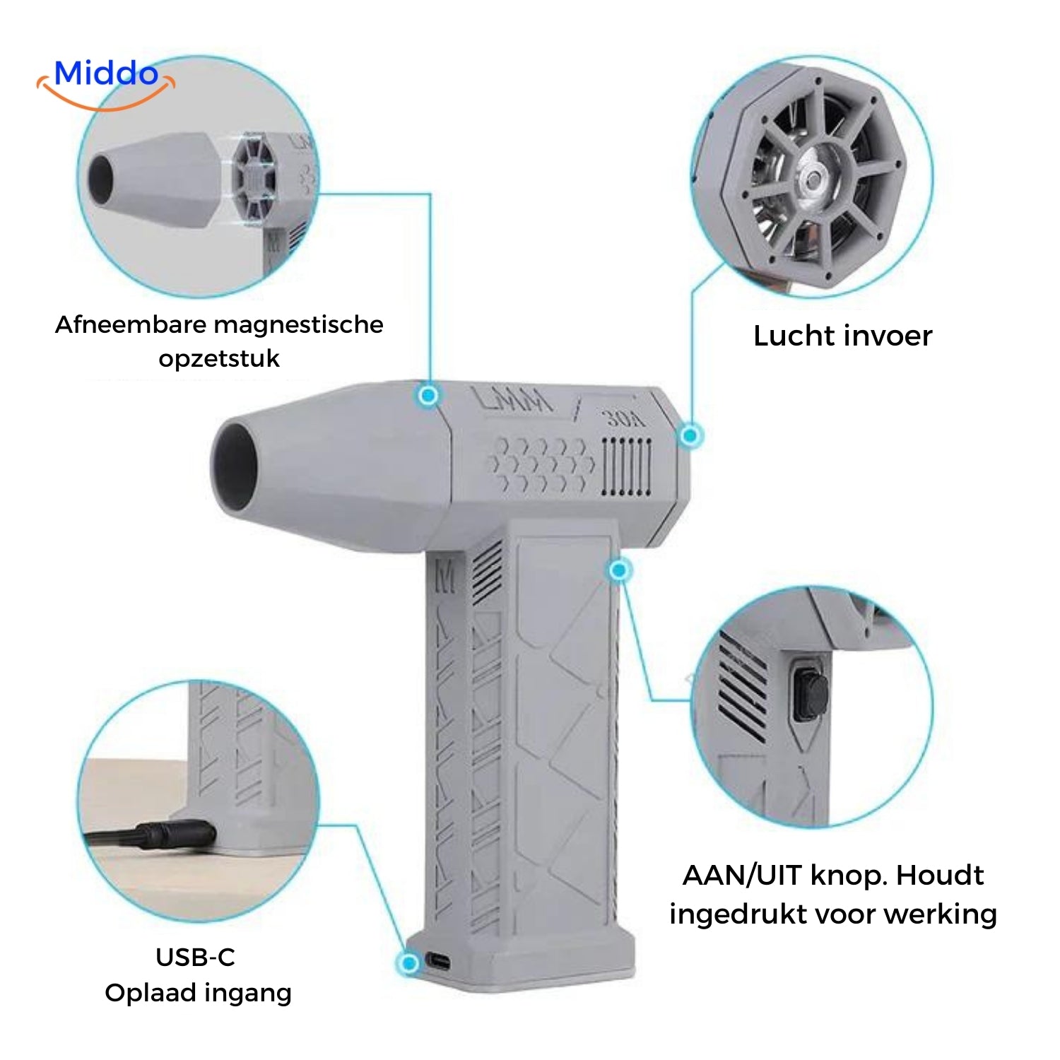 AirBlitz Pro – Portable High-Performance Air Blower for Every Need