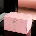 Elegante Schmuckaufbewahrung – Luxuriöse Schmuckbox mit mehreren Fächern