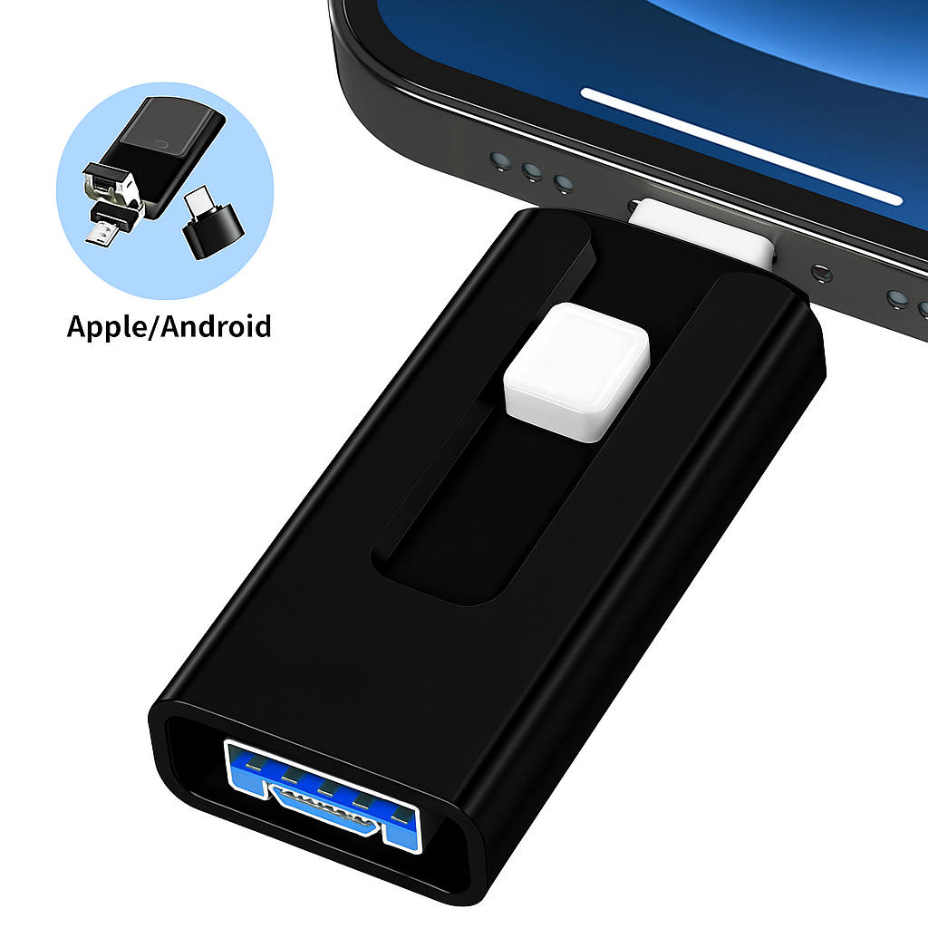 Erweiterbarer USB-Stick | Schnelle Datenübertragung | FlexiDrive
