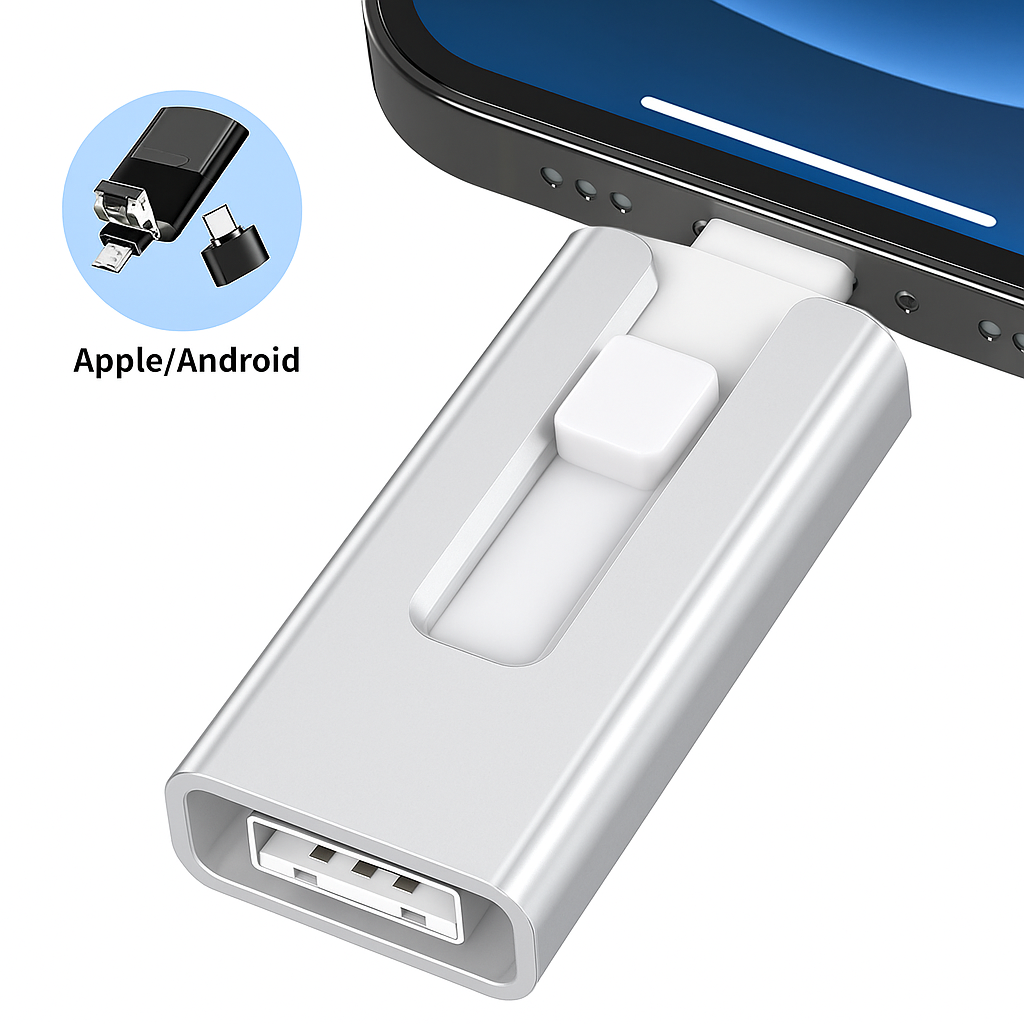 Erweiterbarer USB-Stick | Schnelle Datenübertragung | FlexiDrive