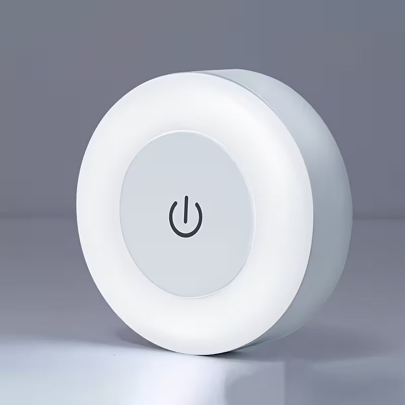 Wiederaufladbare Touch LED Nachtlampe – Magnetische Dimmlicht mit Farboptionen