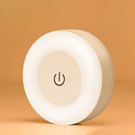 Wiederaufladbare Touch LED Nachtlampe – Magnetische Dimmlicht mit Farboptionen