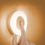 Wiederaufladbare Touch LED Nachtlampe – Magnetische Dimmlicht mit Farboptionen