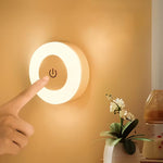 Wiederaufladbare Touch LED Nachtlampe – Magnetische Dimmlicht mit Farboptionen