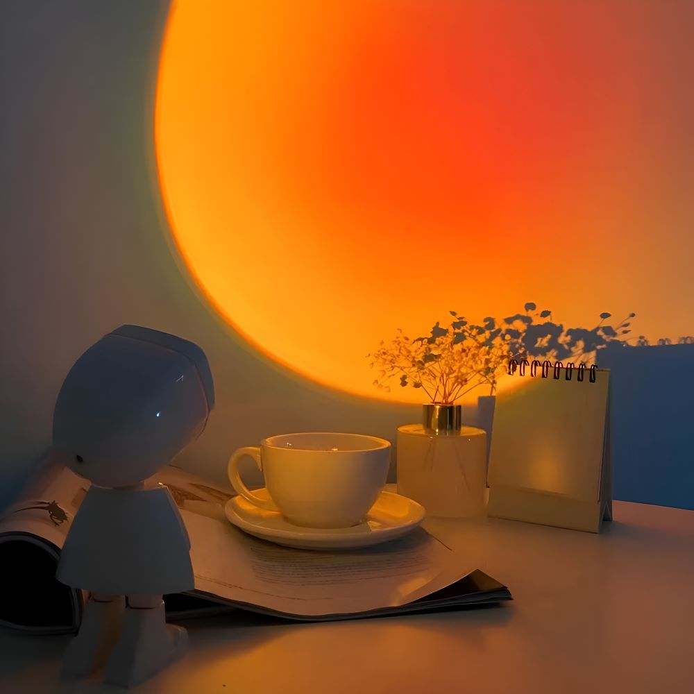 LED-Projektor mit USB-Anschluss – 360° drehbar für eine traumhafte Atmosphäre
