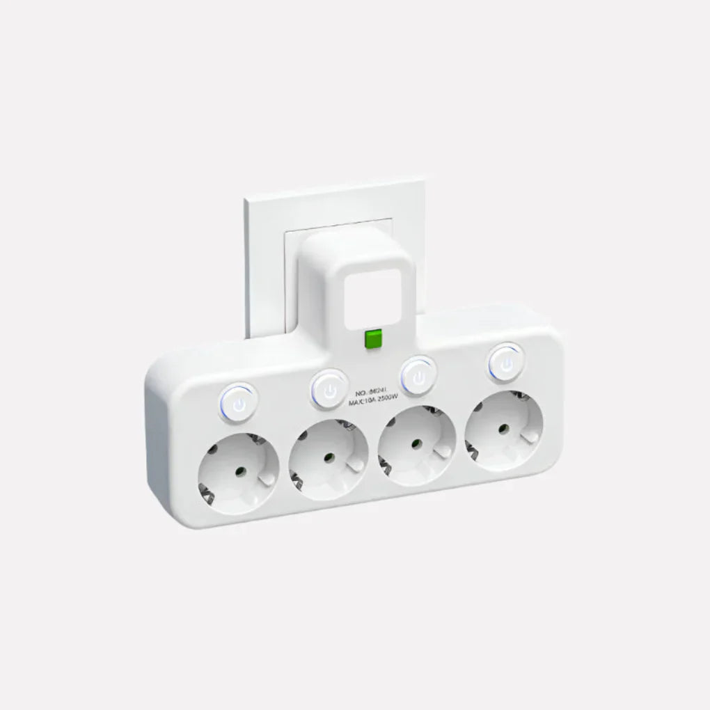 Mehrfachsteckdosenleiste mit USB Typ-C und Überspannungsschutz
