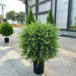 UV-beständiger künstlicher Zedernbaum – ideal für Garten und Terrasse