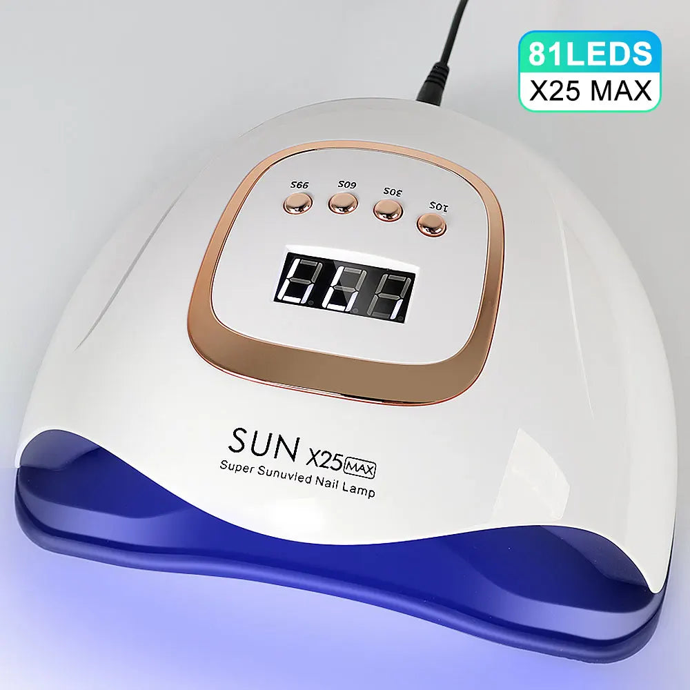 UV/LED Nagel-Lampe | Schnelles, gleichmäßiges Aushärten | Timer Sensor
