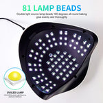 UV/LED Nagel-Lampe | Schnelles, gleichmäßiges Aushärten | Timer Sensor