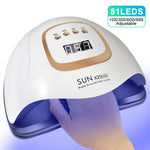 UV/LED Nagel-Lampe | Schnelles, gleichmäßiges Aushärten | Timer Sensor
