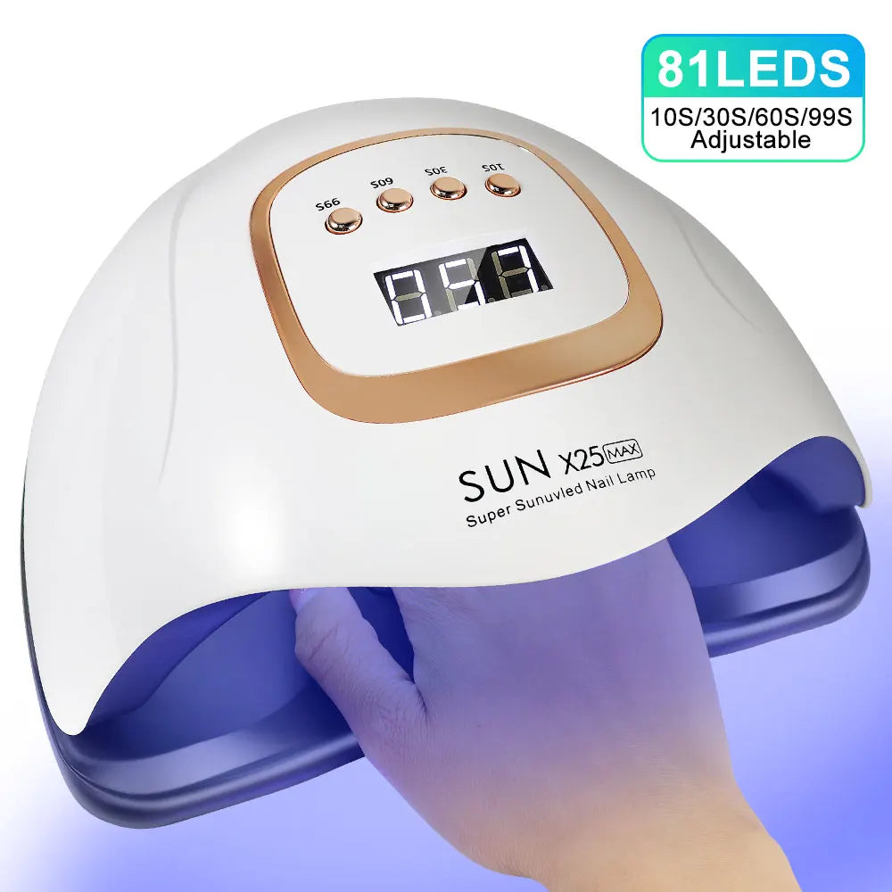 UV/LED Nagel-Lampe | Schnelles, gleichmäßiges Aushärten | Timer Sensor