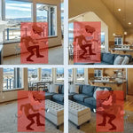 360° Überwachungskamera mit Nachtmodus und Bewegungserkennung