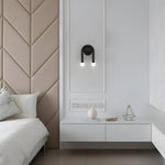 Elegante Doppelleuchte Wandlampe – Metall-Bogenleuchte für Ihr Zuhause